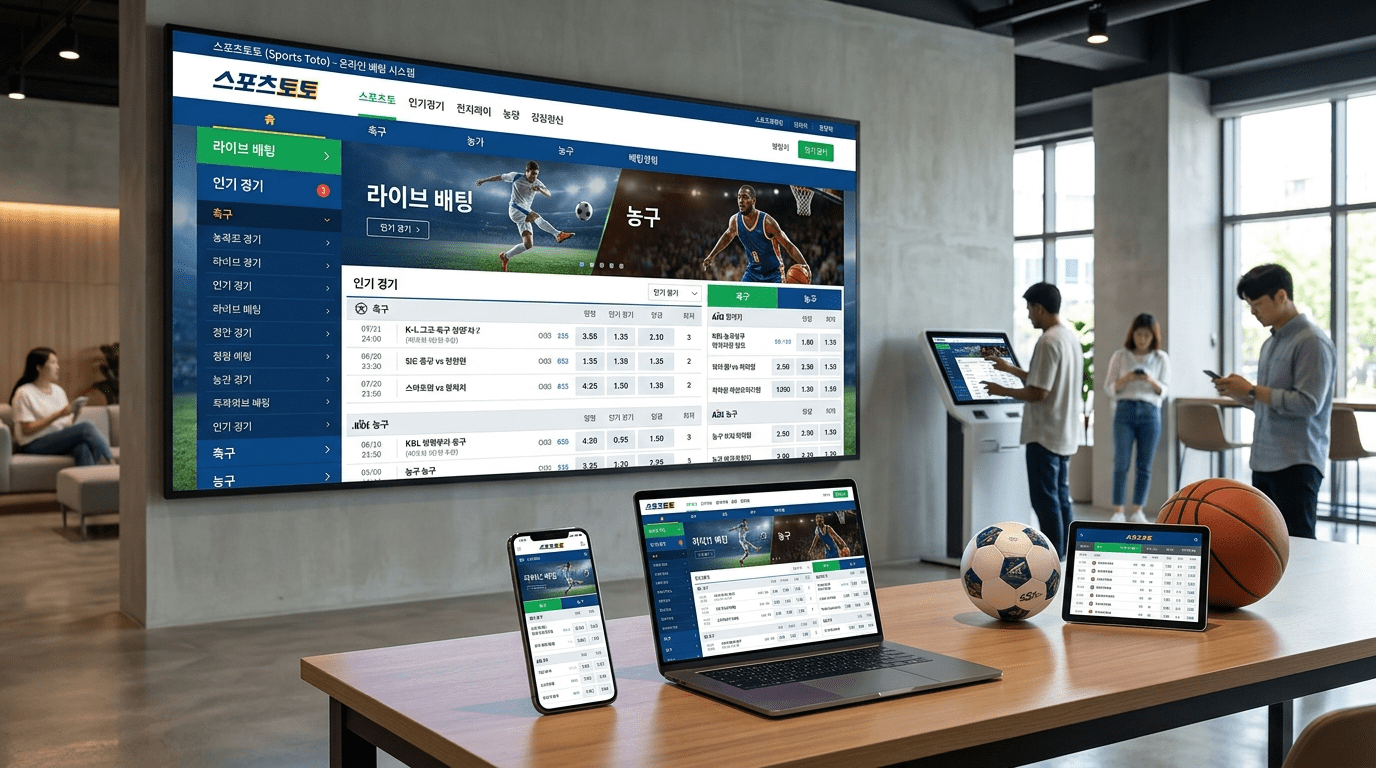 스포츠 베팅 플랫폼, 오후 2시 이후 모든 게임 이용 개시