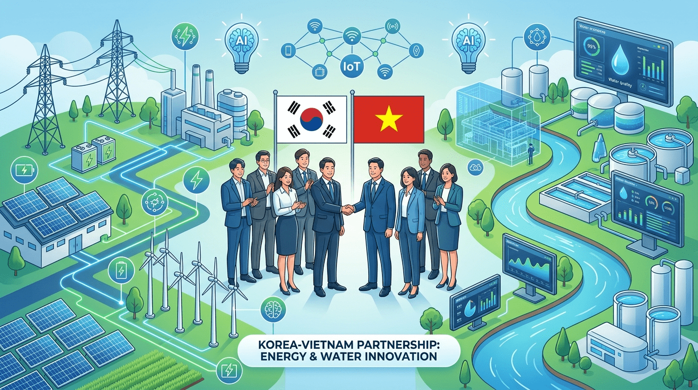 베트남 시장 공략 가속화 국내 전력·수자원 분야 우리나라 기술과 베트남 인력의 결합으로 새로운 기회 창출