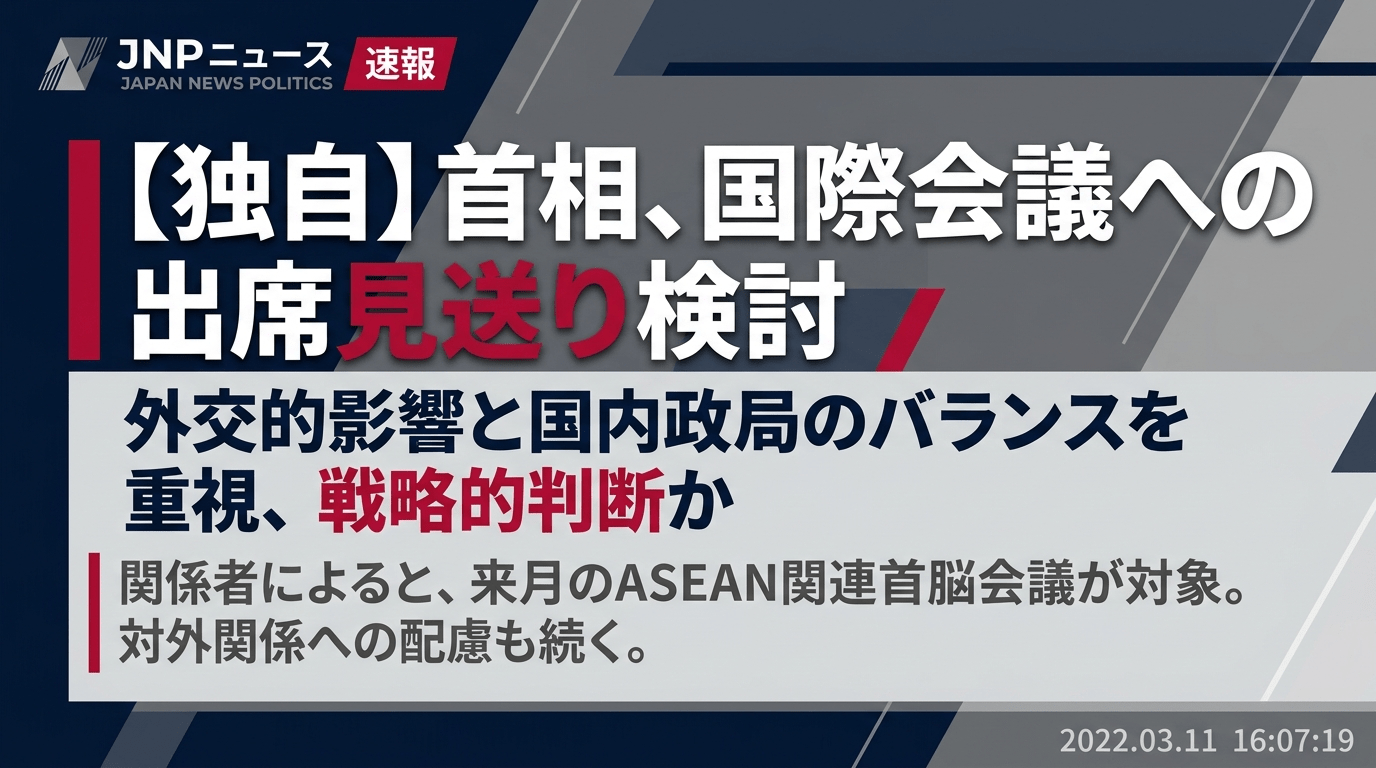 호르무즈 관련 회담 다카이치 불참 배경은 워싱턴 눈치?