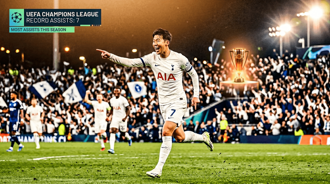토트넘 공격수의 역사적인 북중미 대륙 기록 경신 → CONCACAF 챔스컵 시즌 단독 어시스트 신기록 수립 + 대회 통산 6~7번째 도움 동시 달성