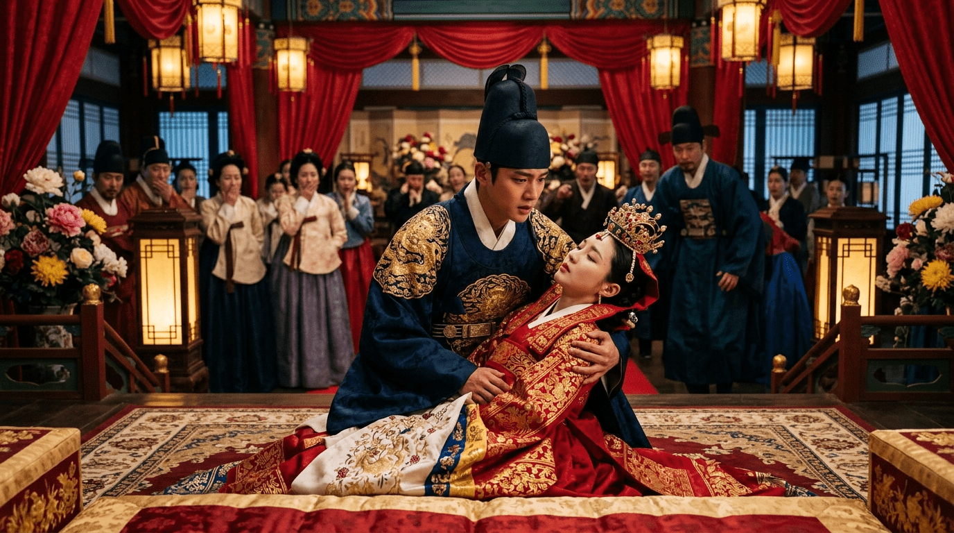 시청률 10.8% 돌파! 변우석과 아이유 주연 이십일세기 대군부인 혼인예식 중 예상치 못한 사건 발생