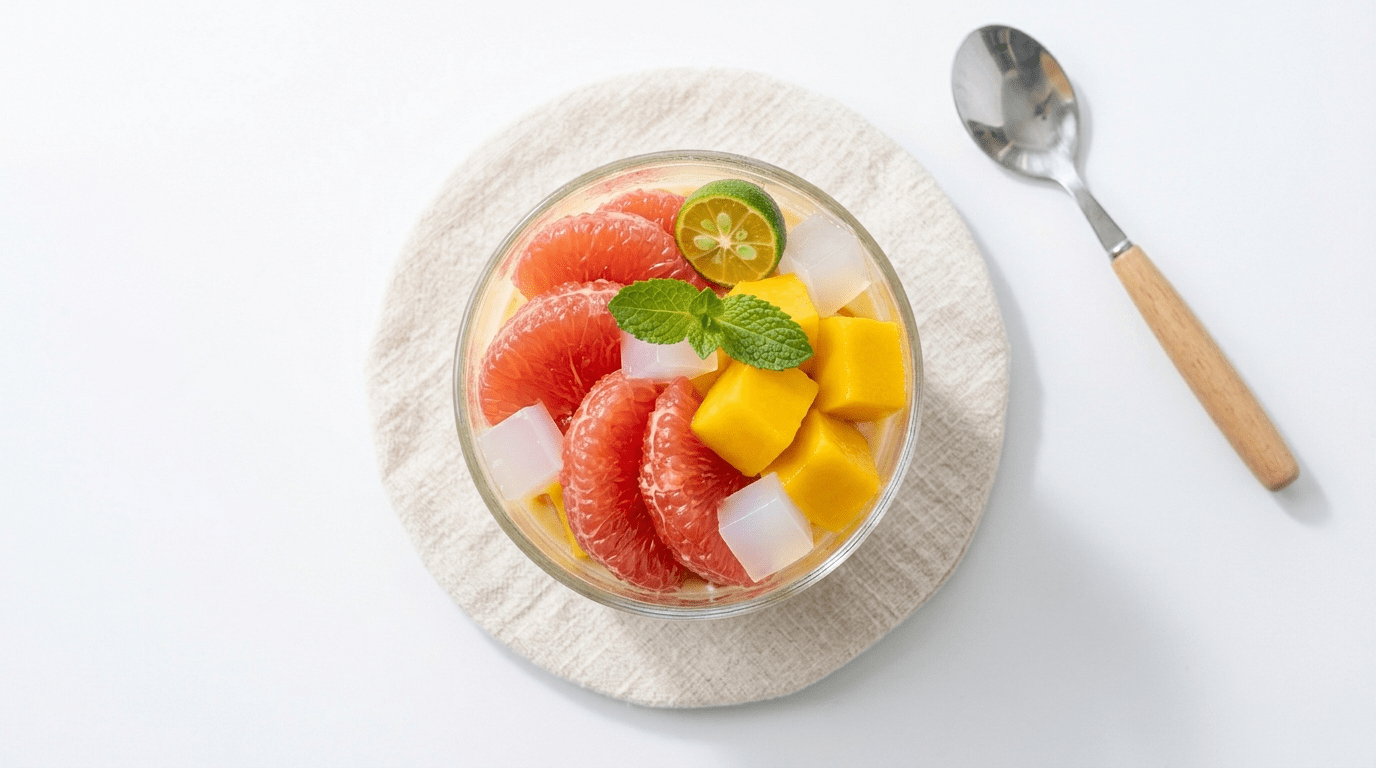 모모즈랩, 자몽·망고·코코넛 담은 첫 냉동 디저트 '떠먹는 아이스 자망코'로 여름 입맛 공...