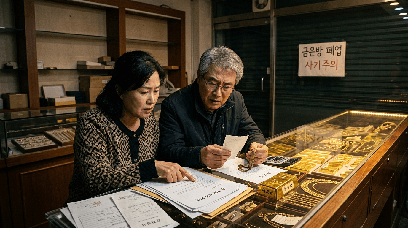 단독금값 폭등에 귀금속 피해구제 3배↑…종로 금은방선 100명 고발장 제출