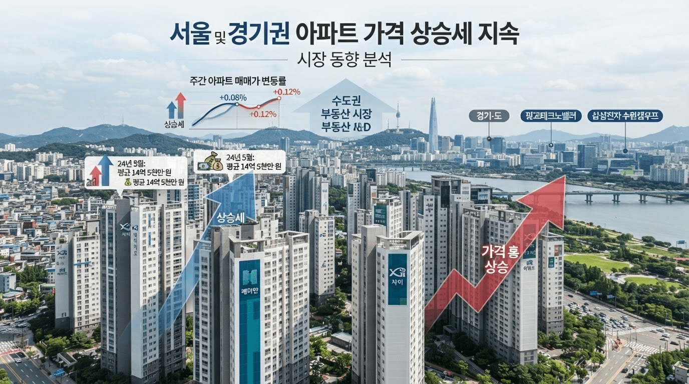 반도체 벨트 수혜지 동탄 0.73%↑… 경기남부 아파트 시세 여전히 뜨겁다
