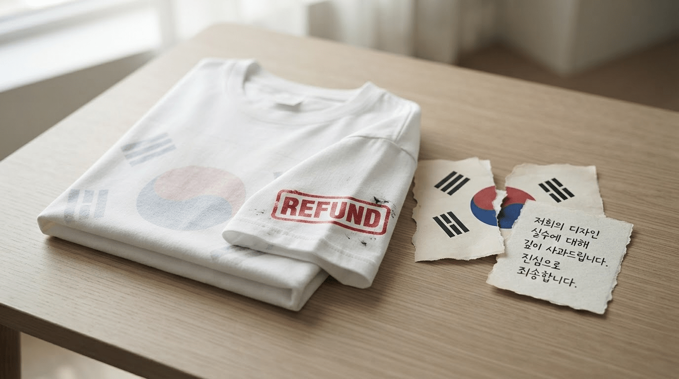 태극 무늬 디자인 티셔츠 파문 ? 뉴발란스 사과문 발표, 판매 즉시 중단 및 고객 전액 환불 조치