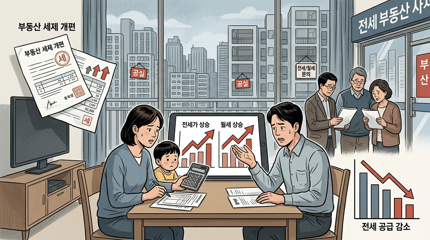 전월세 시장 공급 부족 심화 특별공급 제도 중단으로 단기 매물 잠김 현상 가속화