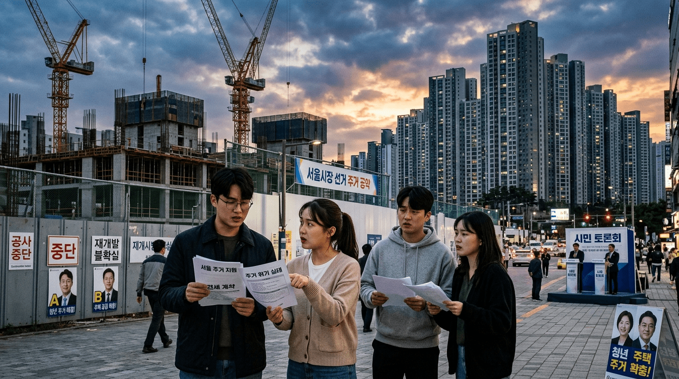 정원오의 반격 주택시장 비판에 대한 "당신도 책임자였다" 응수