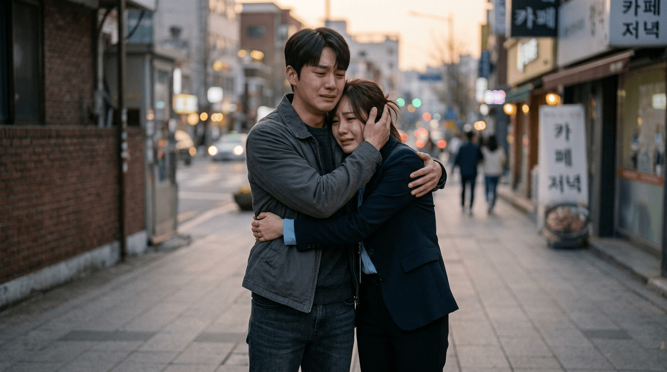 2.9% 시청률 기록 눈물의 포옹 장면이 감동 선사 고윤정과 구교환의 열연