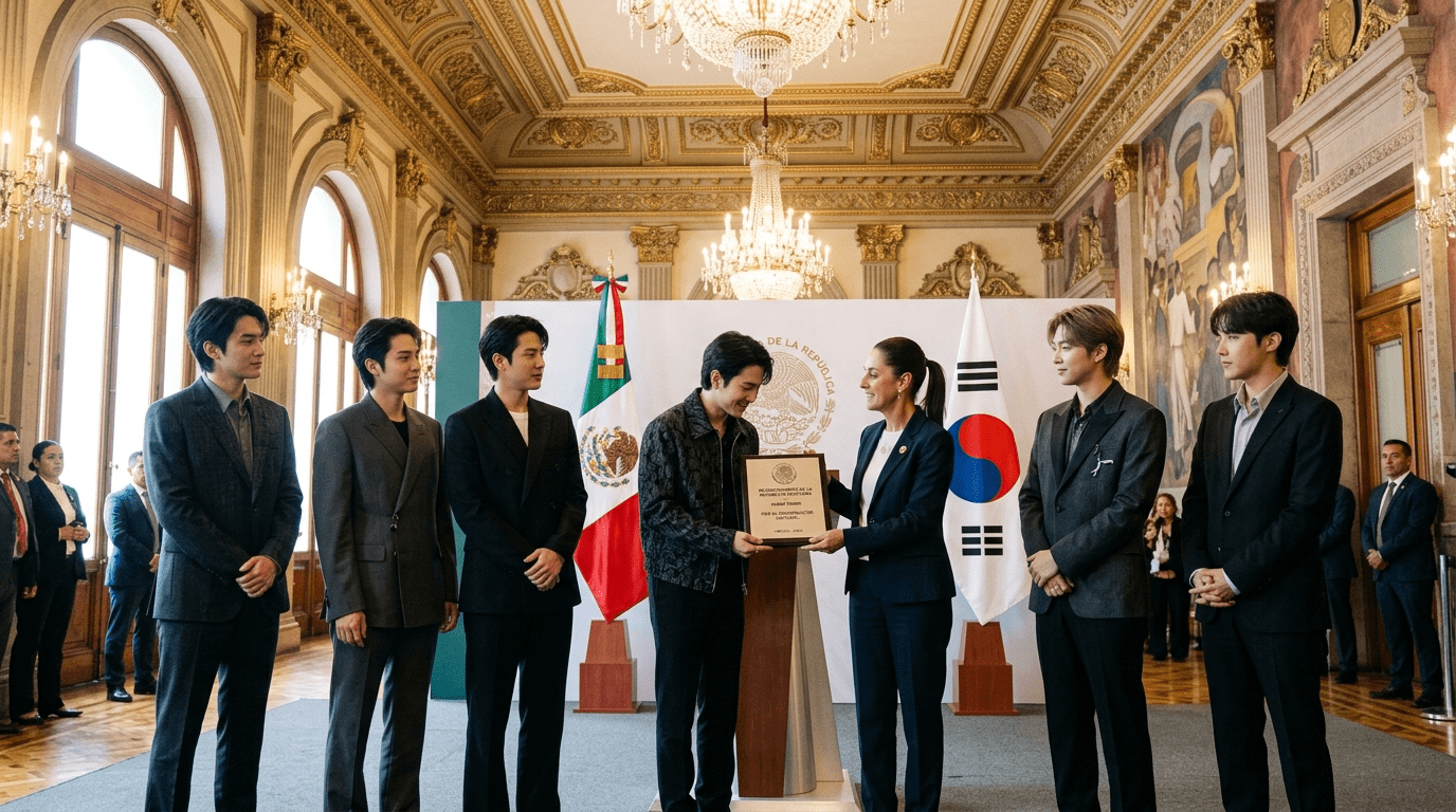 음악으로 양국을 연결한 공헌 - 젊은 세대에 감동을 전한 업적으로 표창 수여 셰인바움 "선율이 두 국가를 하나로 묶다"